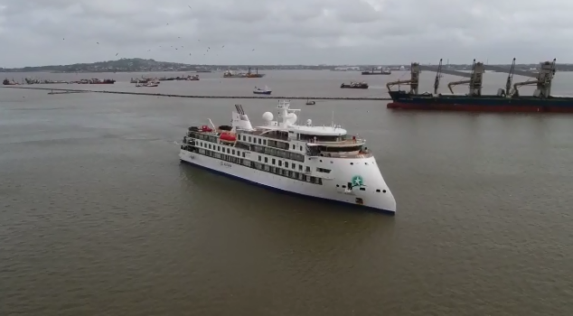 Segundo corredor humanitario para el crucero Greg Mortimer