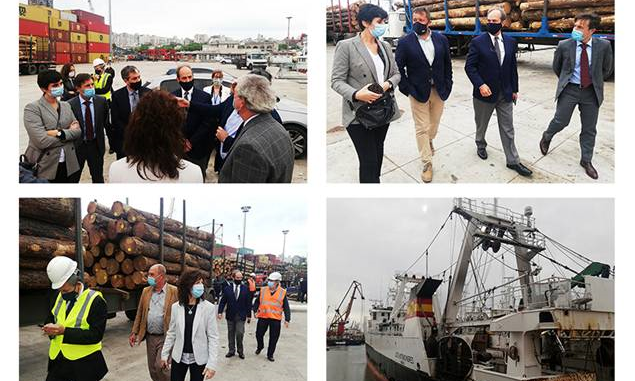 Recorrida delegación para tratar solución para pesqueros