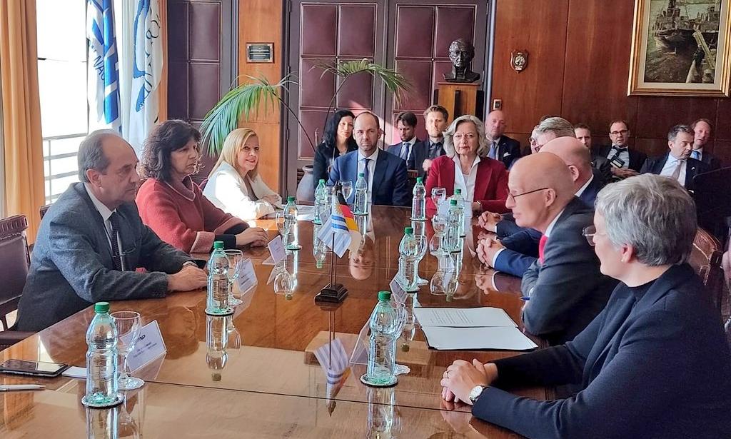 ANP recibió delegación de la ciudad de Hamburgo