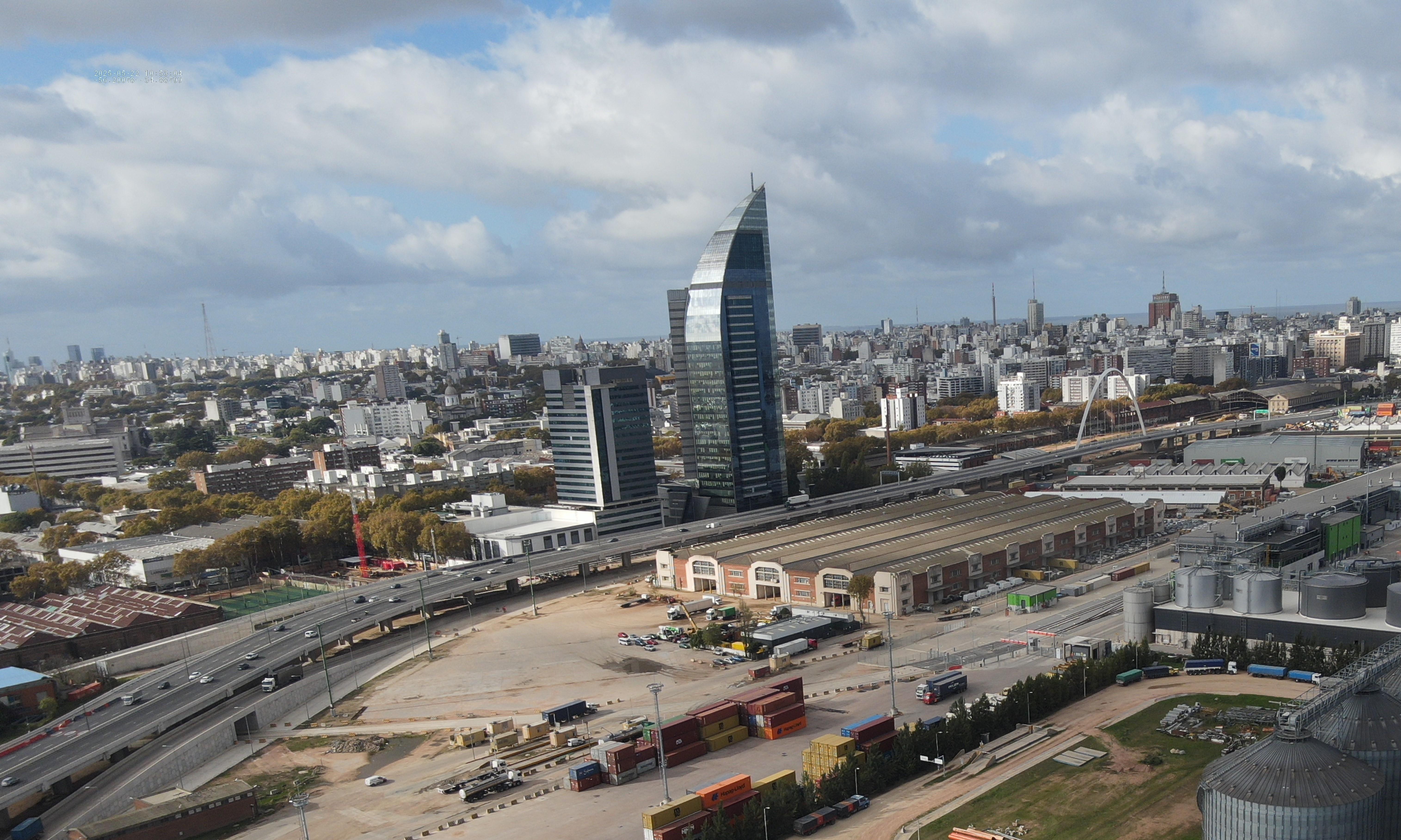 Vista puerto-viaducto